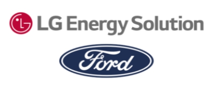  LG에너지솔루션과 미국 포드 자동차의 로고./LG에너지솔루션 홈페이지.