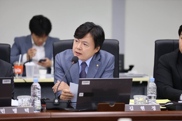 국정감사에서 발언하는 김현정 더불어민주당 의원/김현정 의원실