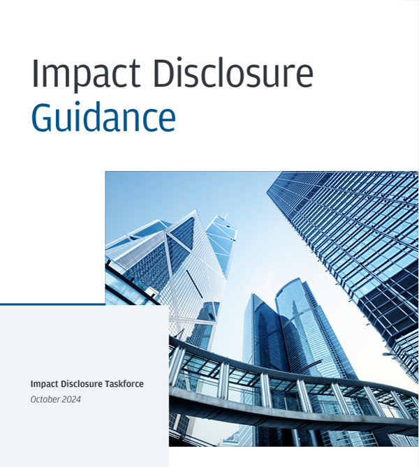 JP모건, 나틱시스가 이끄는 임팩트 공시 협의체가 지속가능개발 임팩트 공시(SDID) 최종 가이드라인을 내놓았다./임팩트 공시 협의체