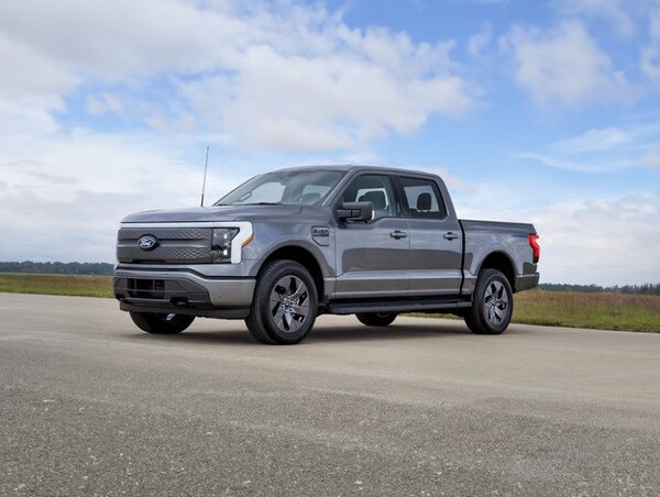  포드 자동차의 전기 픽업 트럭 F-150 라이트닝의 이미지./홈페이지.