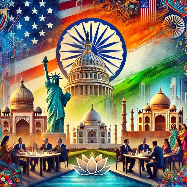  인도가 미국의 재생 에너지 목표의 핵심 파트너로 부상하고 있다.