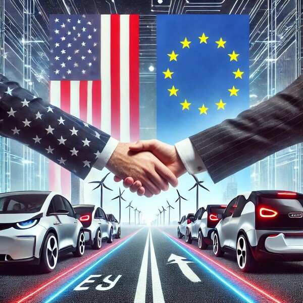 미국은 메탄의 규제법안 관련하여 EU와의 동등성을 요청하였음. / chatgpt 생성 이미지