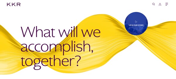  KEP의 송전사업의 일부 지분을 PSP 인베스트먼츠와 공동 인수한 KKR의 홈페이지.