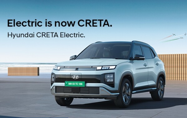  현대차가 인도 시장을 겨냥해서 개발한 인도 전용 전기차 모델, 크레타./현대차 인도 웹사이트.