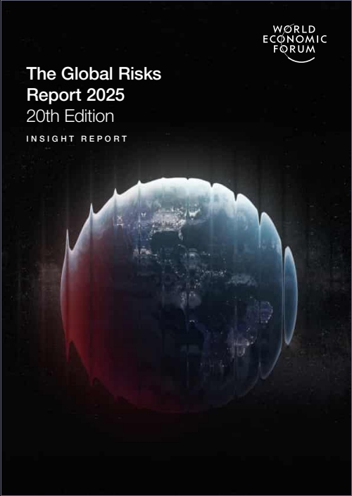  세계경제포럼(WEF)가 내놓은 올해 기후리스크 보고서 표지./홈페이지.
