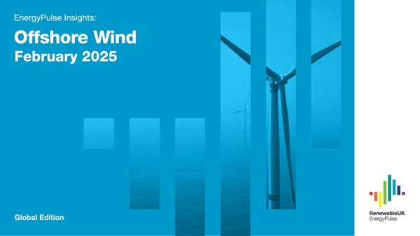  리뉴어블영국(RenewableUK)의 최신 해상풍력 보고서 표지./홈페이지/