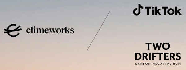  클라임웍스가 틱톡과 투드리프터스와 손잡고 이산화탄소 6000톤 이상을 제거한다./클라임웍스 홈페이지.