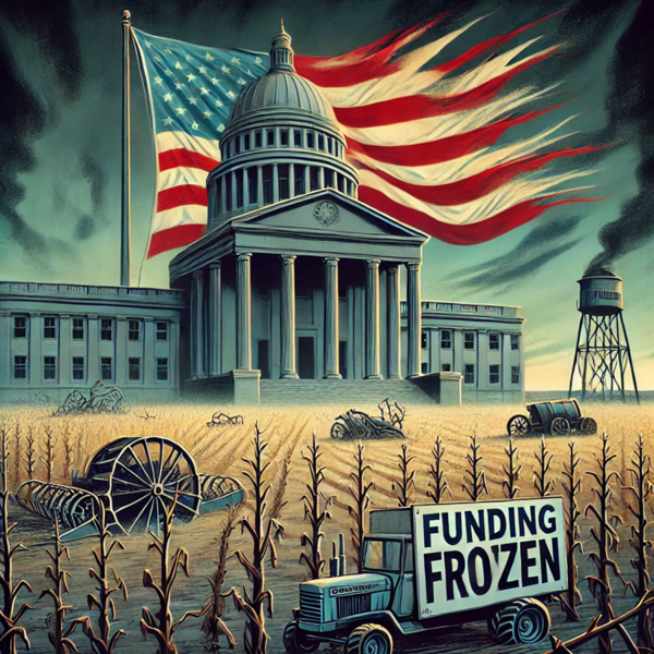 보조금 동결로 미국 농가가 