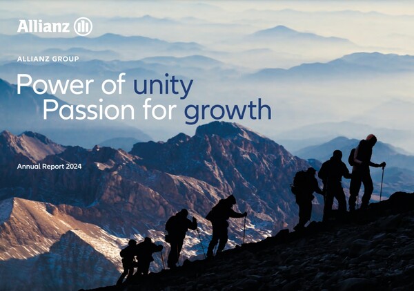  알리안츠의 2024년 연례보고서 표지./홈페이지.