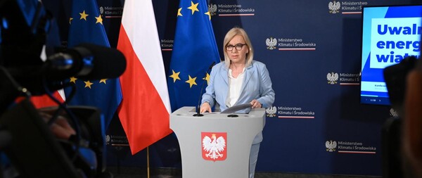 폴란드 정부가 육상 풍력 발전소 건설 규제를 완화하는 초안을 승인했다. /폴란드 기후부