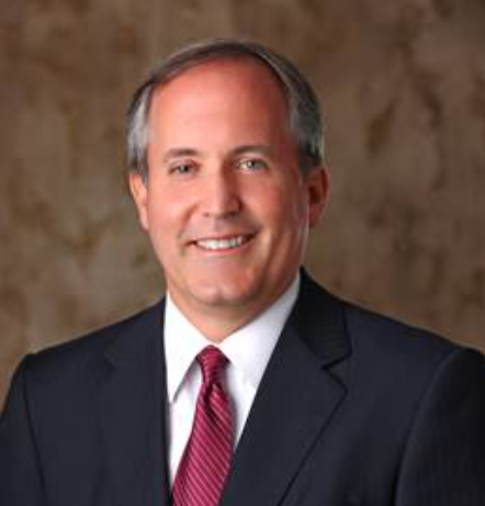 이번 조처를 주도한 텍사스주 법무장관 켄 팩스턴/켄 팩스턴 법무장관 웹페이지