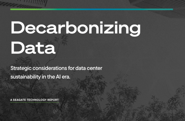 씨게이트가 발간한 데이터 탈탄소화 보고서/씨게이트