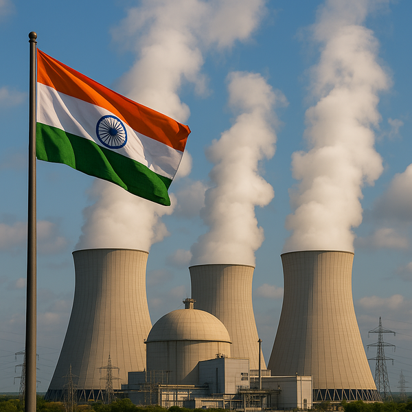  인도정부가 원전을 키우기 위해서 적극적으로 외자 유치에 나섰다. / 챗gpt