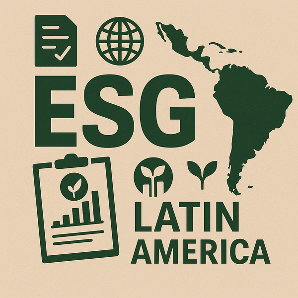  라틴 아메리카에 본격적으로 진출하는 ESG공시를 이미지로 만들었다./챗GPT.