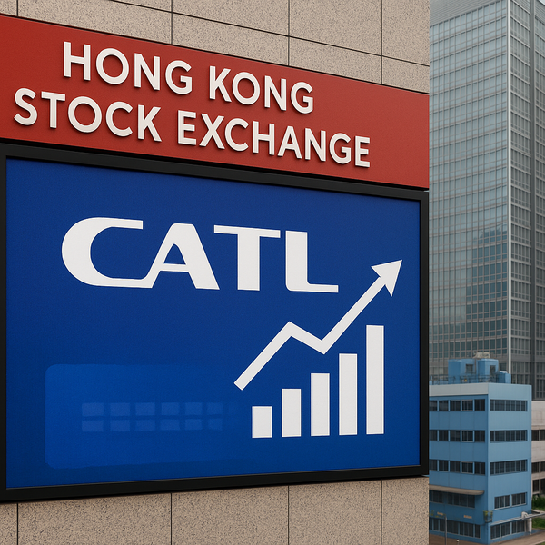  중국의 거대 배터리 제조사 CATL이 홍콩 증시에 상장해서 화제다./챗GPT.