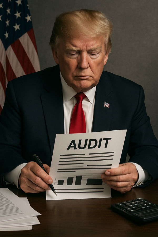 바이든 행정부의 에너지 보조금에 대해서 회계감사의 칼을 빼든 트럼프 행정부 이미지./챗gpt.