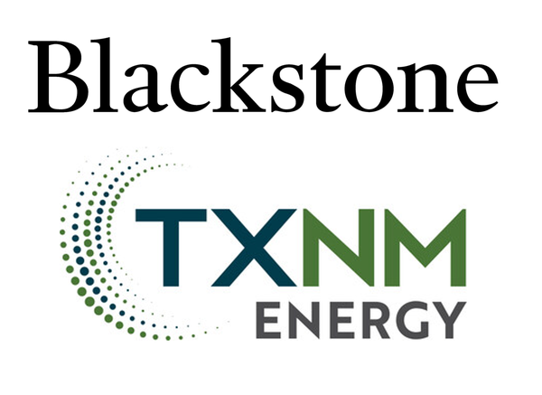 이미지=블랙스톤, TXNM에너지 로고