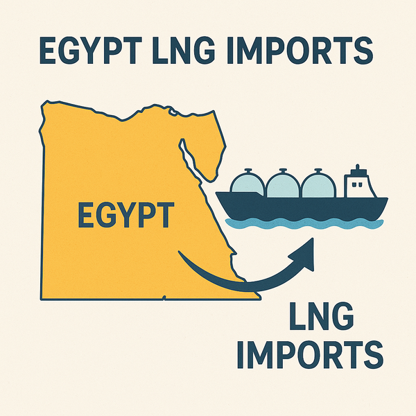 LNG 수출국이었던 이집트가 본격적으로 LNG를 수입하기 시작했다. / ChatGPT 이미지 생성