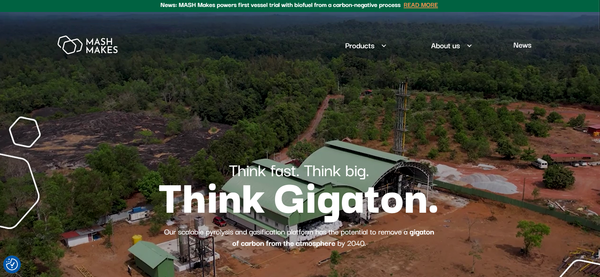  메쉬 메이크스의 홈페이지.