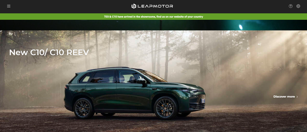  중국의 립모터 홈페이지.