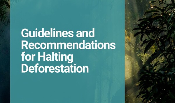 ‘산림파괴 중단을 위한 지침 및 권고안’ 표지 / NZAOA