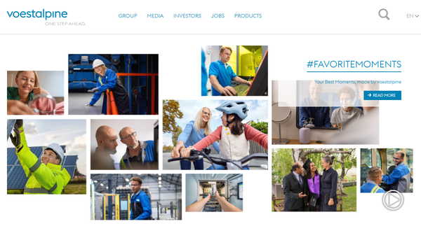  오스트리아의 찰깅 및 기술 그룹인 보이스탈피네의 홈페이지.