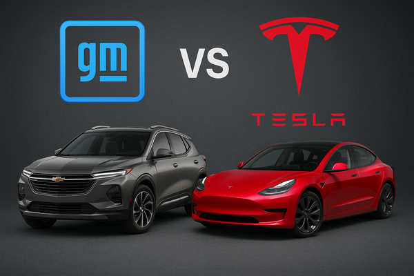 GM과 테슬라의 경쟁 /챗GPT
