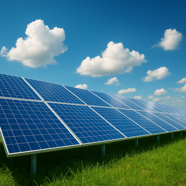 태양광 패널 예시 사진 / ChatGPT 이미지 생성