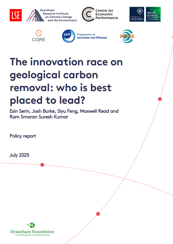 런던정경대(LSR) 그랜던연구소의 보고서 표지 / 이미지 출처 LSE 페이지