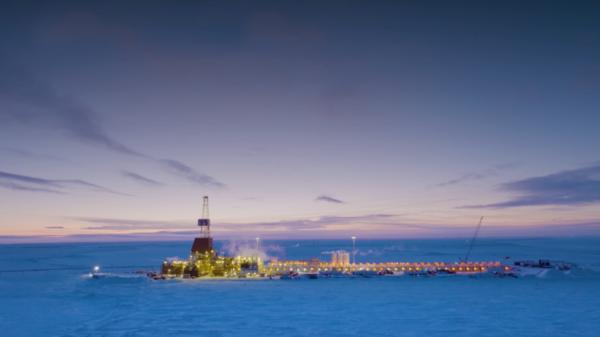 알래스카 유전 탐사 사진 / 이미지 출처 코노코필립스 홈페이지