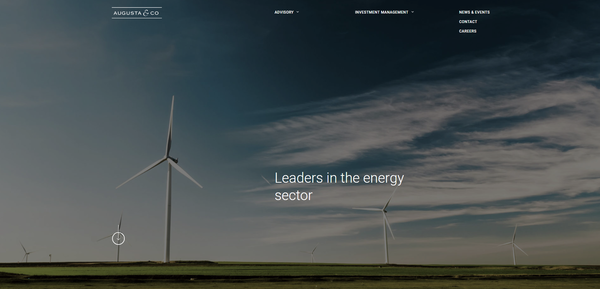  일본의 메가뱅크 미즈호 은행이 인수한 오거스타의 홈페이지.