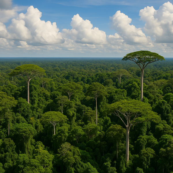 열대우림의 일반적인 예시 이미지 / ChatGPT 이미지 생성