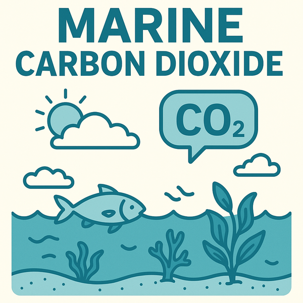  해양 이산화탄소를 주제로 챗GPT가 만든 이미지.
