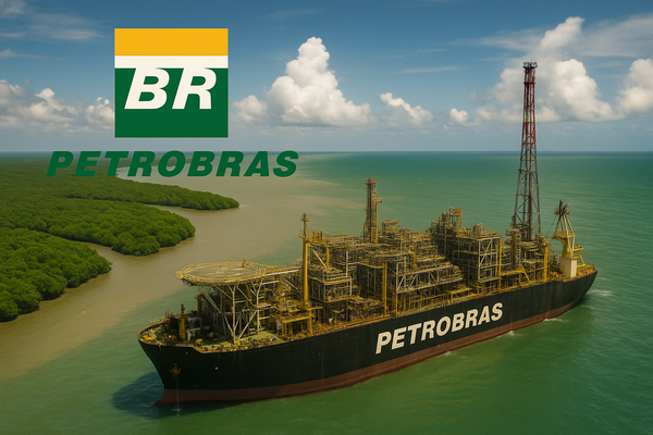  페트로브라스와 아마존 강을 주제로 챗GPT가 만든 이미지.