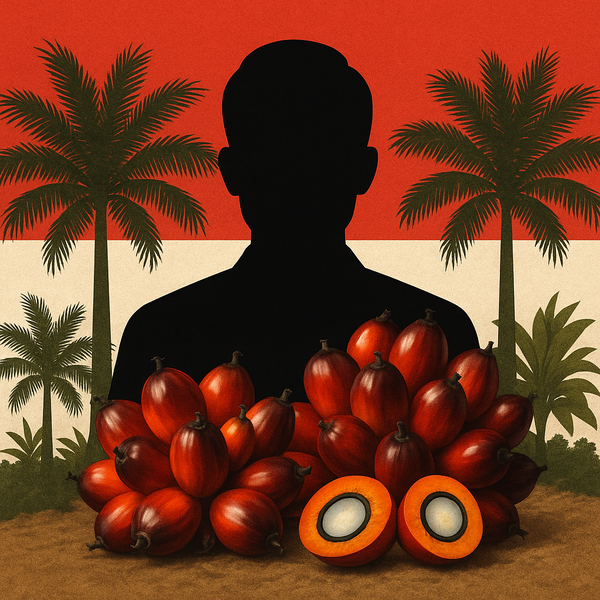  인도네시아와 팜오일을 주제로 챗GPT가 만든 이미지.