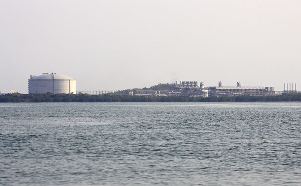 다윈 LNG 전경 / 노던 준주 환경센터