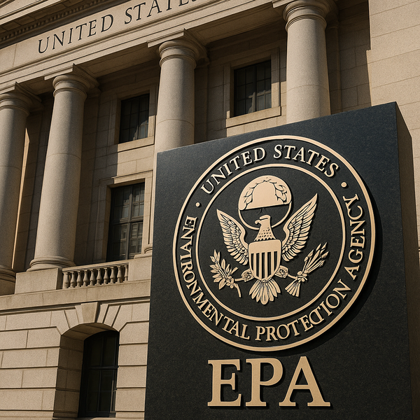  미국 법원과 환경보호청(EPA)를 주제로 챗GPT가 만든 이미지.