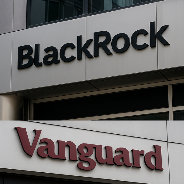 블랙록과 뱅가드가 올해 기업과의 대화 횟수를 대폭 줄인 것으로 밝혀졌다. / ChatGPT 이미지 생성