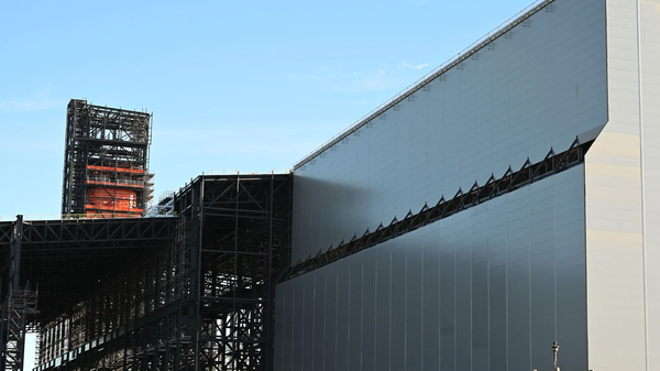  스테그라가 스웨덴 북부 보덴에 건설 중인 친환경 철강 공장 전경./홈페이지.