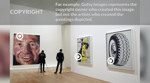 게티이미지는 홈페이지를 통해 콘텐츠의 저작권에 대해 설명하고 있다. / 이미지 출처 게티이미지 홈페이지(소개 영상)