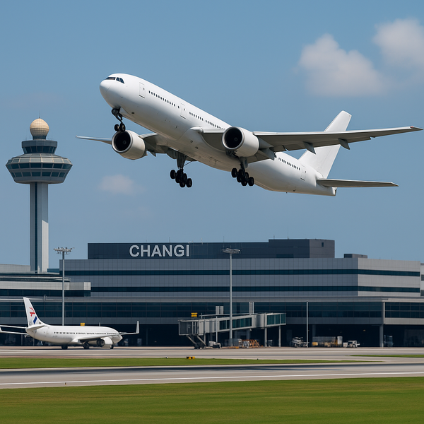 싱가포르에서 출발하는 항공편의 항공료가 내년부터 최대 31.95달러(약 4만3000원) 인상된다. 싱가포르 정부가 세계 최초로 ‘지속가능 항공연료(SAF·Sustainable Aviation Fuel)’ 부과금을 시행하기로 하면서다./chatGPT 생성이미지