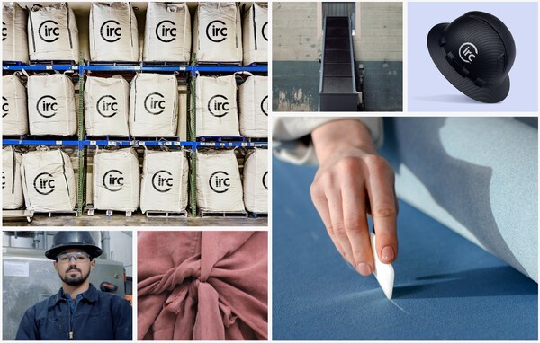 폐의류와 산업용 직물을 확보해 공정에 투입하고, 재생 원료를 방적·염색·직물 제조업체 등 기존 섬유 공급망으로 다시 공급하는 구조를 갖추고 있다./ 출처= Circ 홈페이지